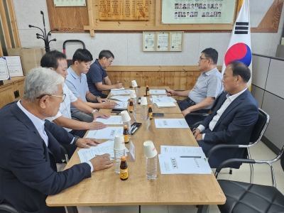 제11회 조경수산업 활성화 발전포럼 및 박람회 개최 지회(전남동부)와의 간담회