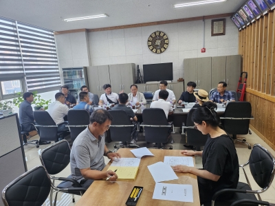 2025년 조경수 수출 바이어초청 간담회